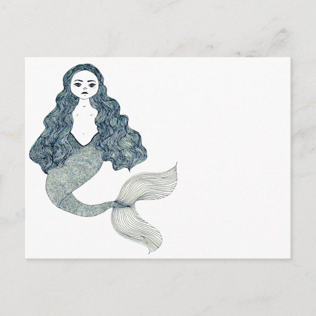 Carte postale Mermaid (Devant)