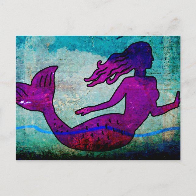 Carte postale Mermaid Art (Devant)