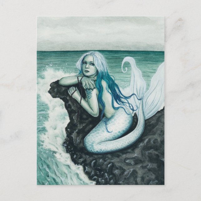 Carte postale Mermaid Sea Mist (Devant)