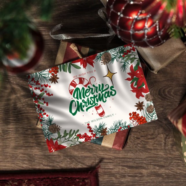 Carte Postale merry chrismas in u (Créateur téléchargé)