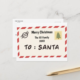 Carte Postale Merry Christmas