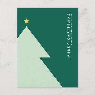 Carte Postale MERRY CHRISTMAS Business Company Corporate Postcar