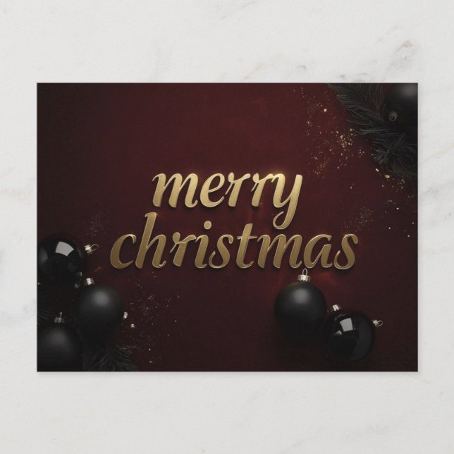 Carte Postale Merry Christmas Postcards  (Devant)