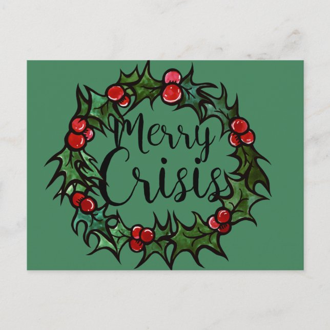 Carte Postale Merry Crisis (Devant)