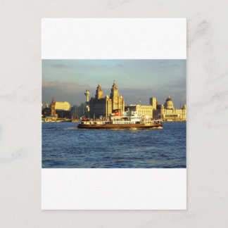 Carte Postale Mersey Ferry & Liverpool Waterfront