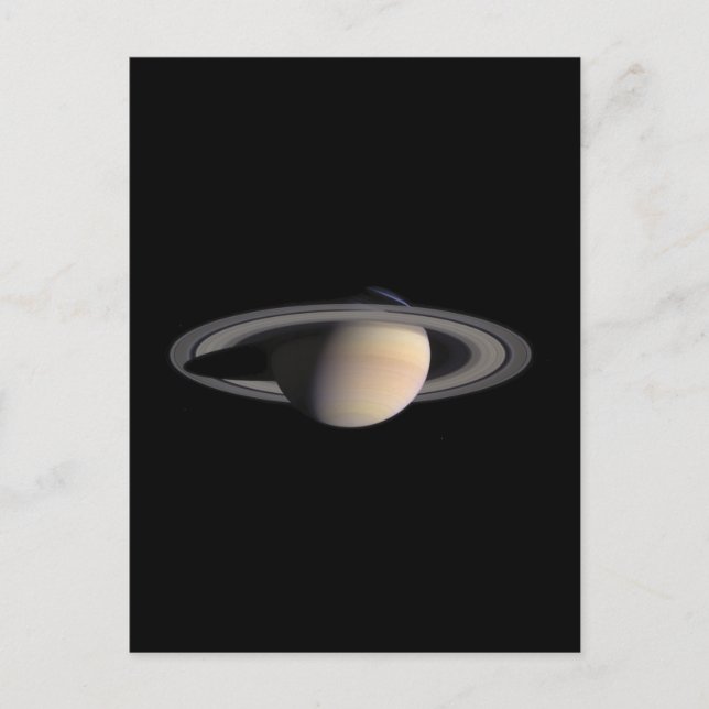 Carte Postale Merveilleuse photo Saturn de la NASA (Devant)
