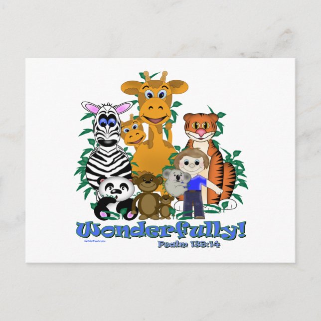 Carte Postale Merveilleusement Fabriqué (Devant)