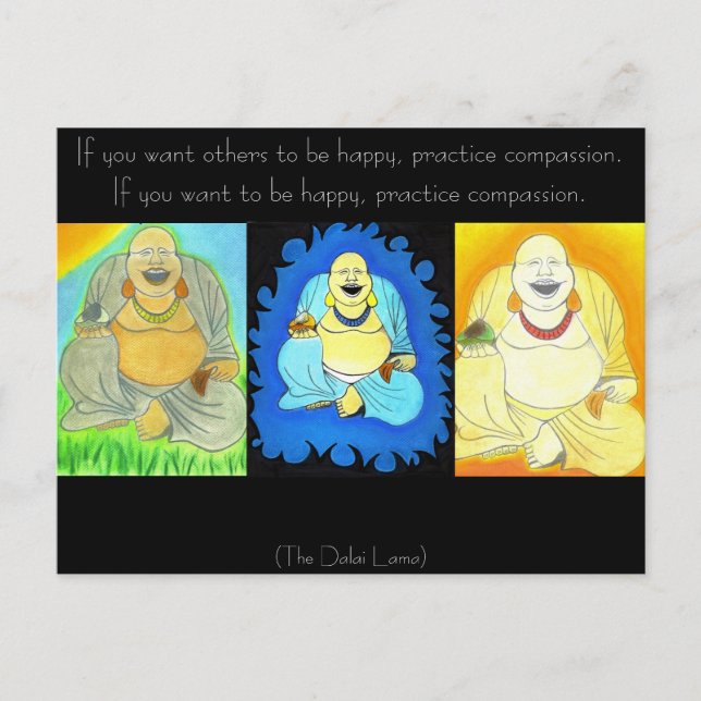 Carte Postale Mes bouddhas (Devant)