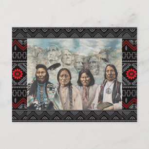 Carte Postale Mes pères fondateurs
