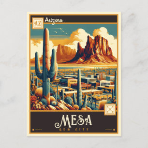 Carte Postale Mesa, Arizona   VINTAGE