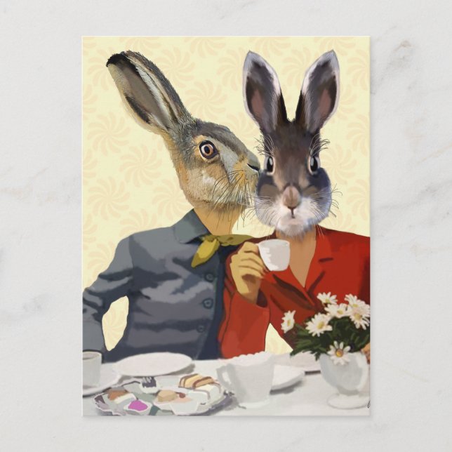Carte Postale Mesdames Gossiping 2 (Devant)