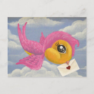 Carte postale Message d'amour