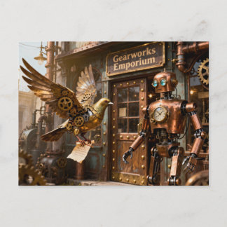 Carte Postale Message for the Shop