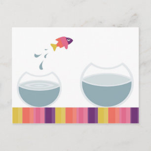 Carte Postale Message simple amusant