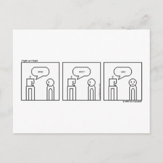 Carte Postale message texte
