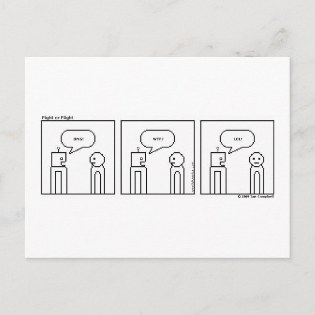 Carte Postale message texte (Devant)