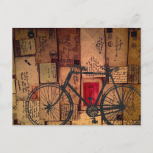 Carte Postale Messagerie Vélo