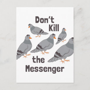 Carte Postale Messenger Pigeon