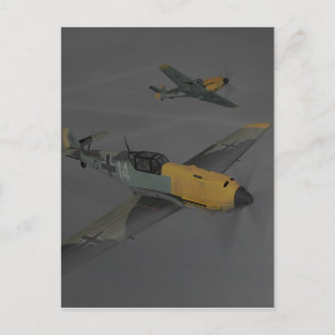 Carte Postale Messerschmitt ME109