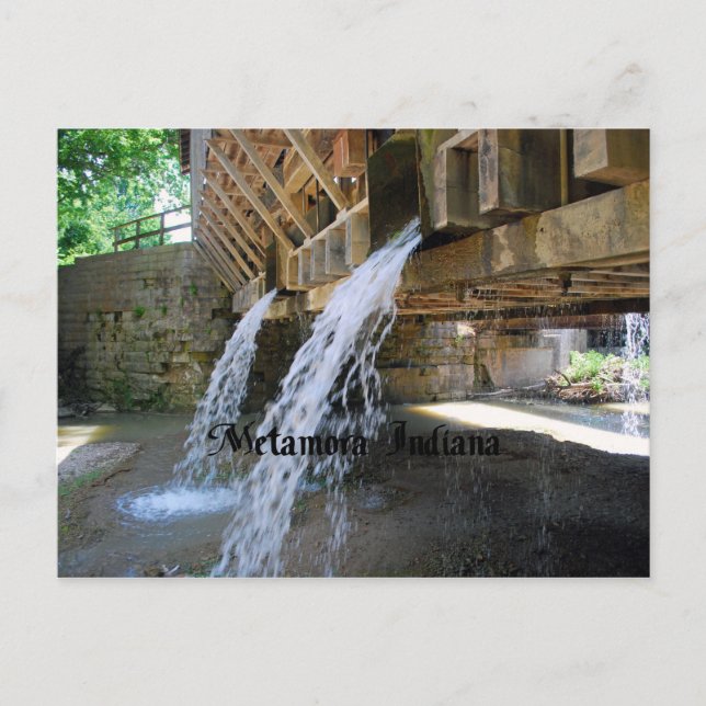 Carte Postale Metamora Indiana (Devant)