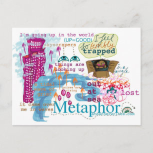 Carte postale métaphore KS2 et KS3