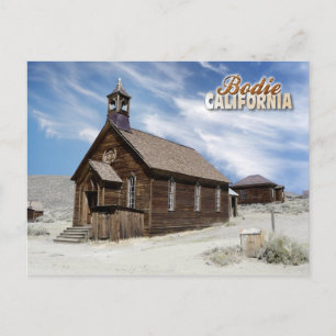 Carte Postale Methodist Church, Bodie Ghost Town, Californie