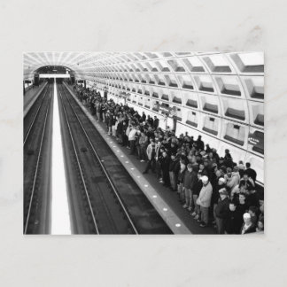 Carte postale Metro B&W