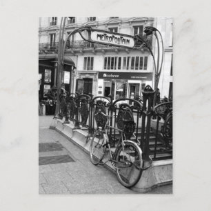 Carte Postale Métro Cadet 