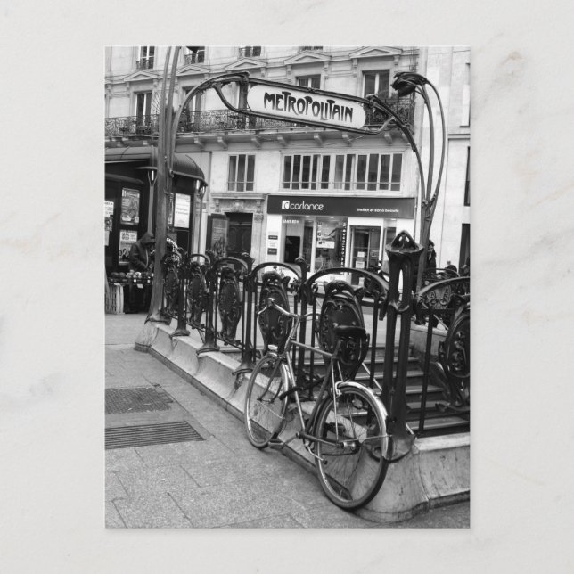 Carte Postale Métro Cadet  (Devant)