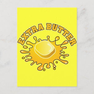 Carte Postale Mettez Du Beurre Supplémentaire !