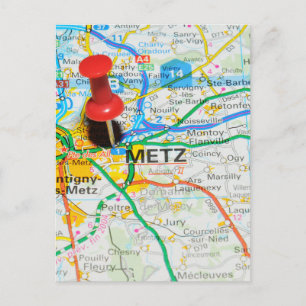 Carte Postale Metz, France