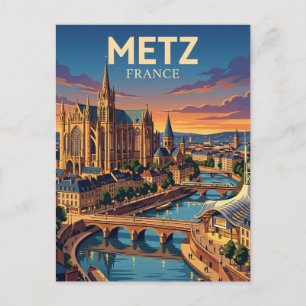 Carte Postale Metz France