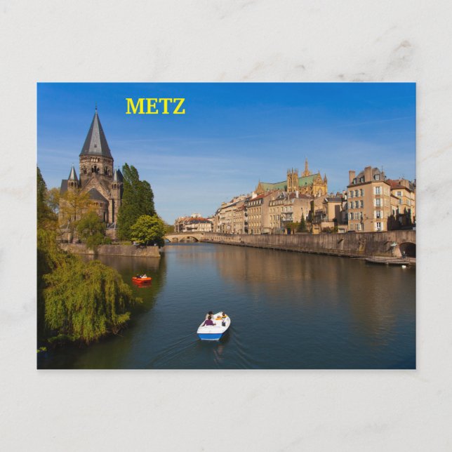 Carte Postale Metz, France (Devant)