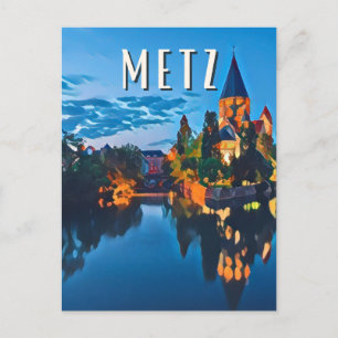 Carte Postale Metz Photo Vintage 