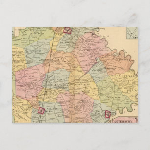 Carte Postale Meurtre nord et sud