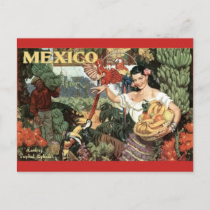 Carte postale mexicaine