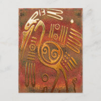 Mexicano Gold Chrome Tribal Art