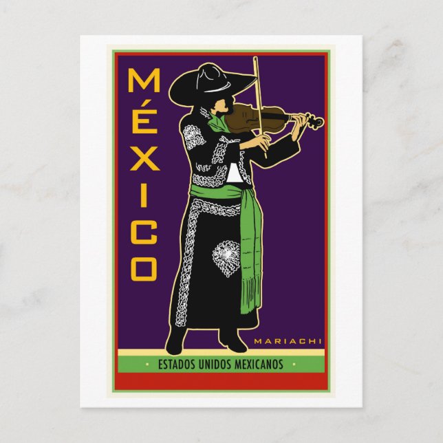 Carte Postale Mexique (Devant)