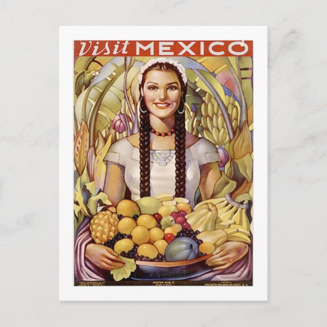 CARTE POSTALE MEXIQUE (Devant)