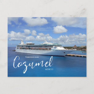 Carte postale Mexique Cozumel à thème de croisière