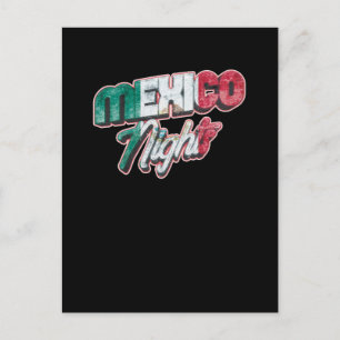 Carte Postale Mexique Nights Mexican Pride