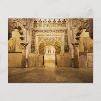 Carte Postale Mezquita Mihrab à Cordoue