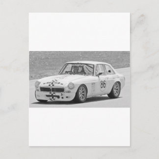 Carte Postale MG noir et blanc