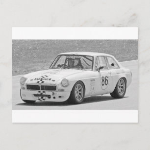 Carte Postale MG noir et blanc