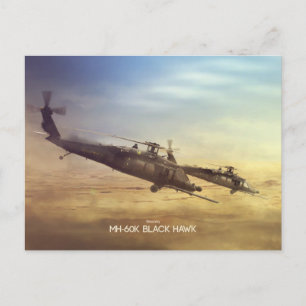 Carte postale MH-60K Black Hawk