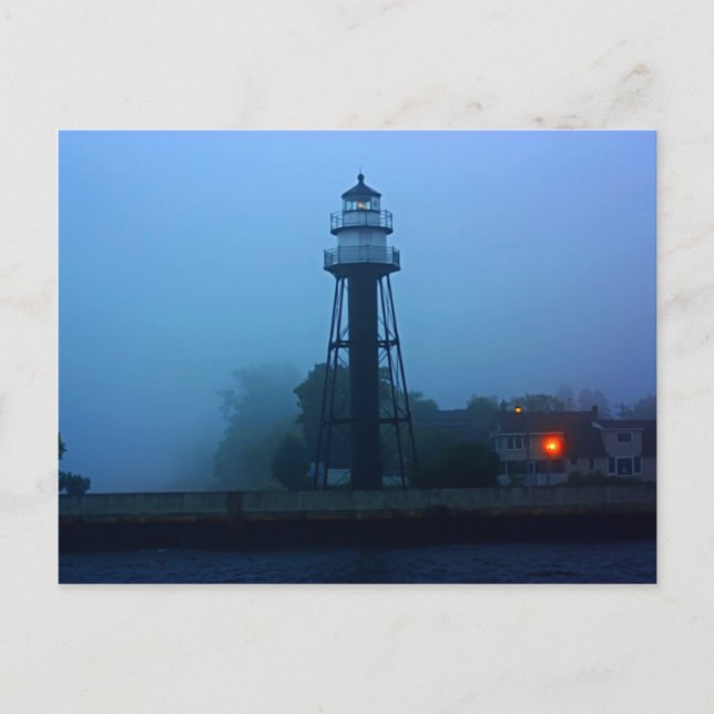 Carte Postale Mi phare brumeux de pilier (Devant)
