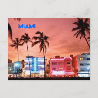 CARTE POSTALE MIAMI