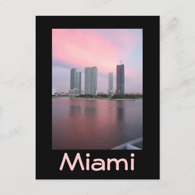 Carte Postale Miami (Devant)