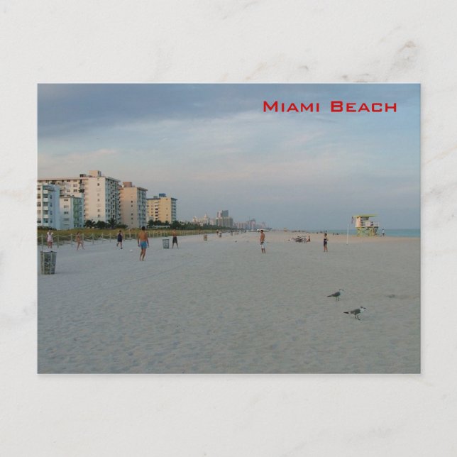 Carte Postale Miami Beach (Devant)