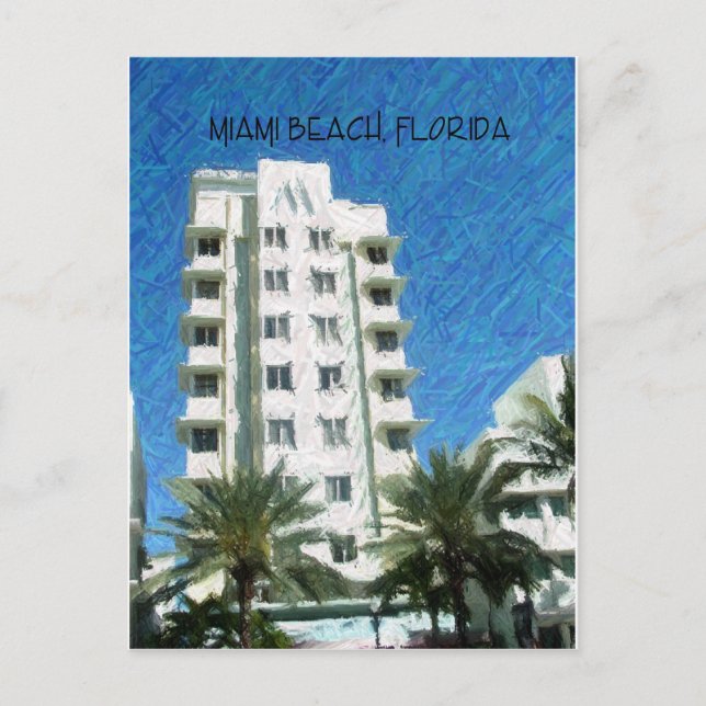Carte Postale Miami Beach, FL (Devant)